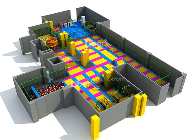 China Customized Kids Trampoline Park Equipment Supplier